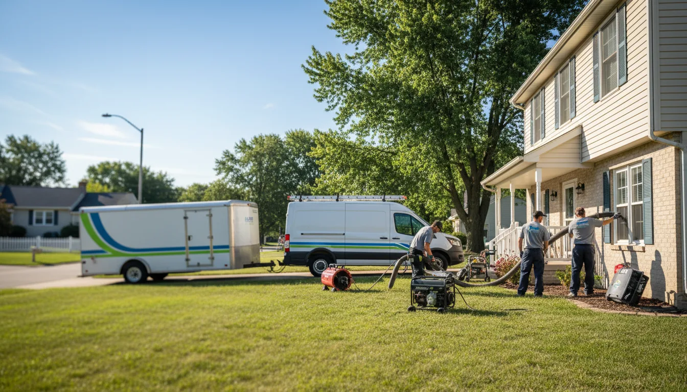 Flooded Basement Restoration And Cleanup With Repair in Wabasso, MN near me
